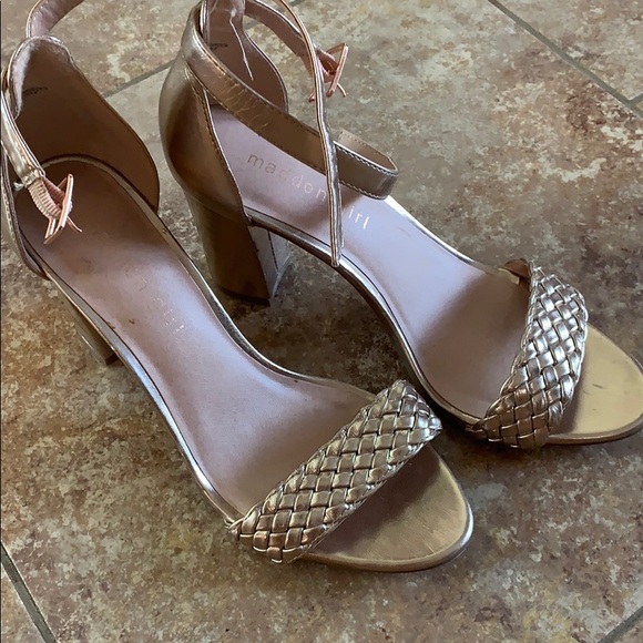 Shoes | Madden Girl Rose Gold Heels 
